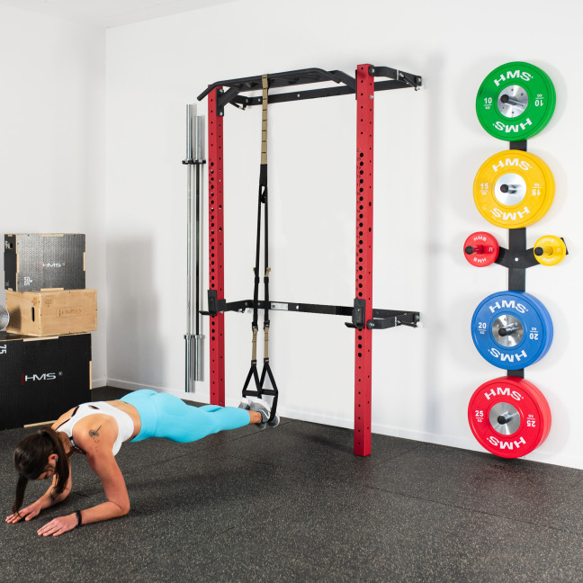 KLT23 Folding Training Cage Red HMS