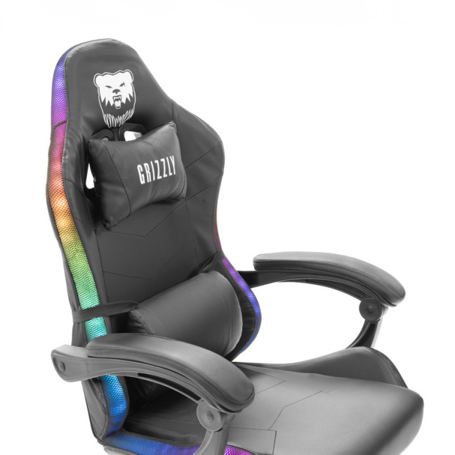 Grizzly RGB Gaming Chair - Black
