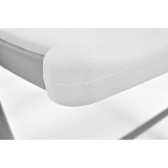 Folding catering chair - white