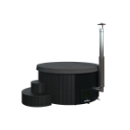 DeLux 200 Hot Tub - Luxurious Outdoor Spa BLACK