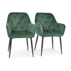 EMMA velvet chair armchair