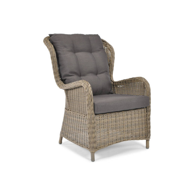 SONATA Exclusive Armchair with Footrest | Comfortable garden armchair, modern style, for patio and balcony