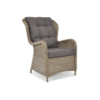 SONATA Exclusive Armchair with Footrest | Comfortable garden armchair, modern style, for patio and balcony