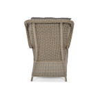 SONATA Exclusive Armchair with Footrest | Comfortable garden armchair, modern style, for patio and balcony