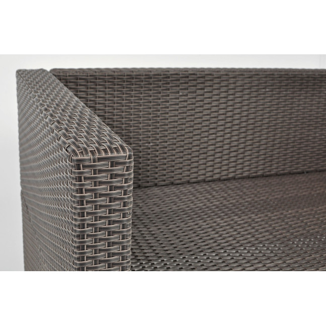 MALAGA 3-Person Rattan Garden Sofa | Rattan garden furniture, patio set, garden relaxation