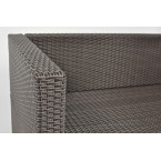 MALAGA 3-Person Rattan Garden Sofa | Rattan garden furniture, patio set, garden relaxation