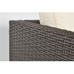 MALAGA 3-Person Rattan Garden Sofa | Rattan garden furniture, patio set, garden relaxation