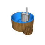 Outdoor Bul/Hot Tub Delux Tub External