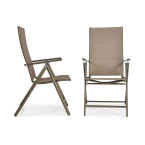 MODENA Folding Aluminum Garden Chair | Garden furniture, relaxation, modern style