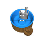 Outdoor Bul/Hot Tub Delux Tub External