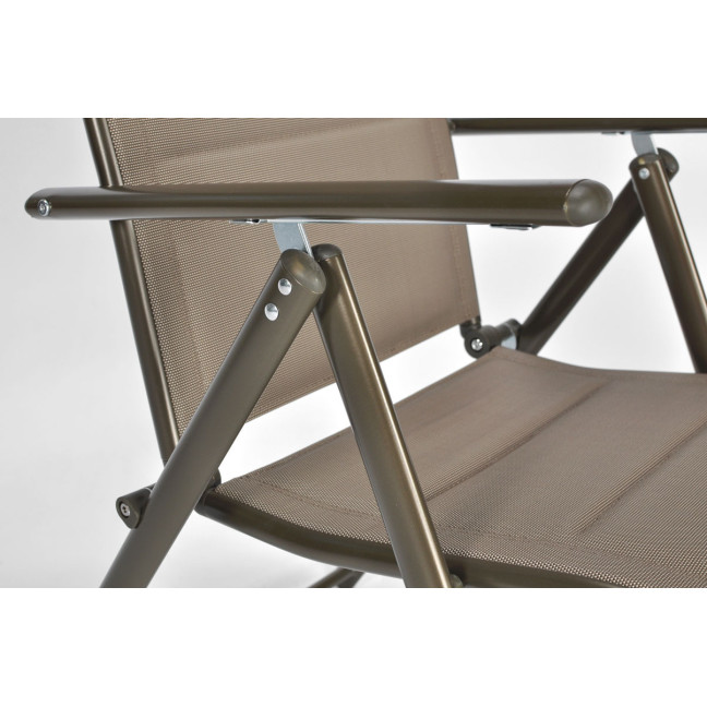 MODENA Folding Aluminum Garden Chair | Garden furniture, relaxation, modern style