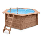 Hexa Wooden Pool