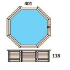Onyx Wooden Pool resort-grade plunge for backyards & wellness zones