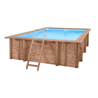 Summer Oasis wooden swimming pool - resort-grade plunge for family backyards & wellness patios