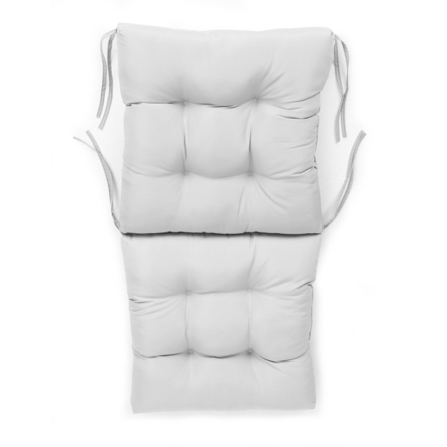 Grey Soft Cushion for Garden Chair Lounger 52 x 52 x 50 cm | Garden furniture, relaxation, modern style