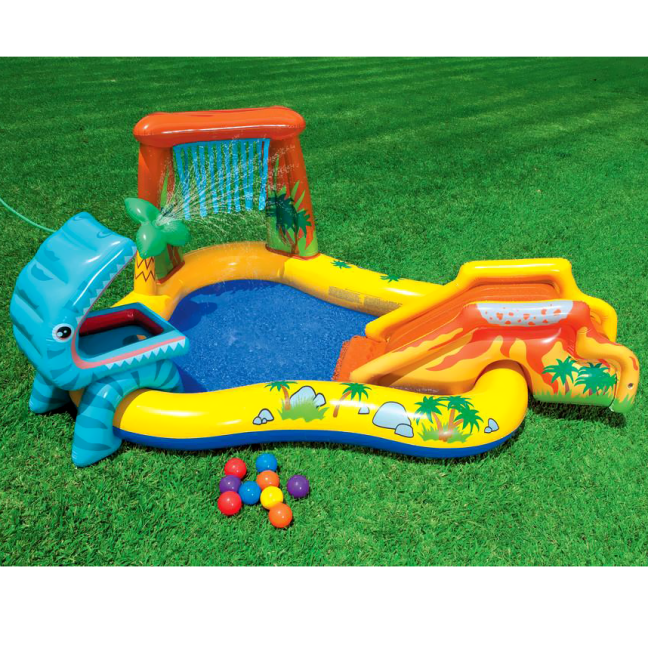 Playground Dinosaurs with slide 249 x 191 x 109 cm INTEX - swimming pool