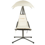 MultiGarden Garden Hammock Lounger with Canopy | Garden hammock on a stand, outdoor relaxation