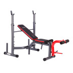 LS7206 (2 PARTS) BARBELL BENCH WITH HMS PULL-OUT