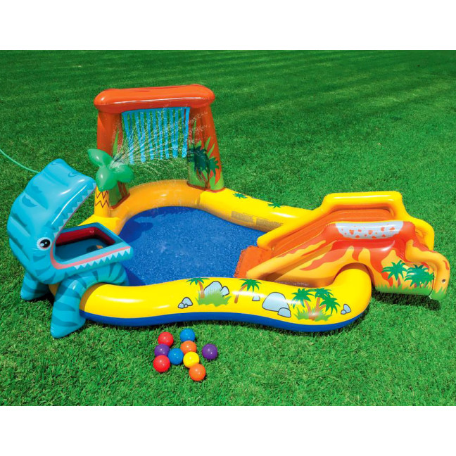 Playground Dinosaurs with slide 249 x 191 x 109 cm INTEX - swimming pool