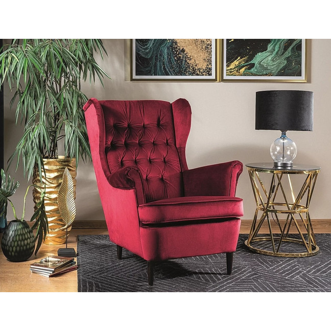 Gold-colored stainless steel tempered glass bench