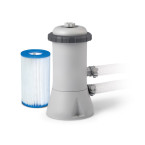 INTEX 366 × 76 cm steel-frame pool 16-in-1 set — extra-wide family splash zone with FREE bubble maker