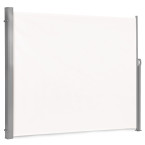 Foldable Side Awning 300x200 cm Beige - Privacy Screen for Terrace and Garden