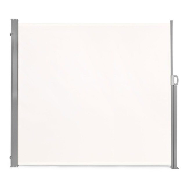 Foldable Side Awning 300x200 cm Beige - Privacy Screen for Terrace and Garden