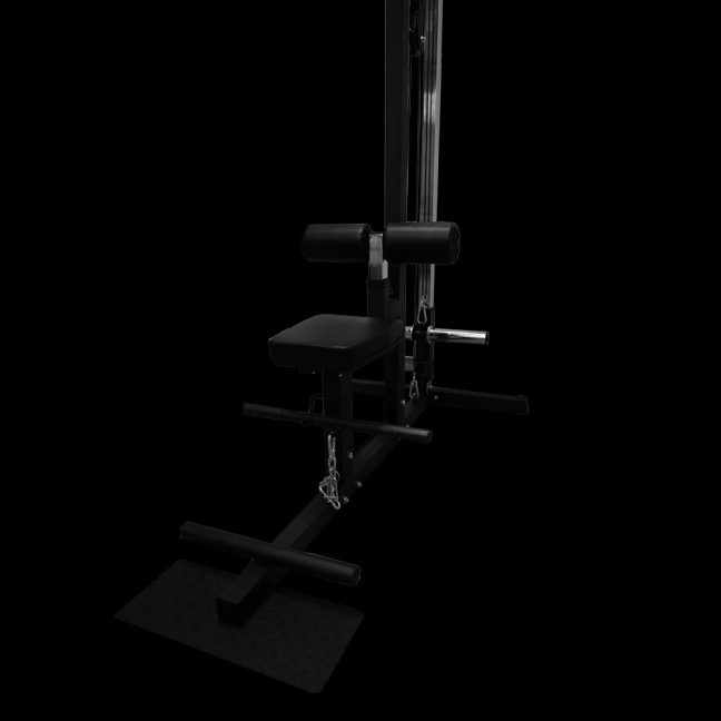 Exercise machine with upper and lower pulley CFA-198