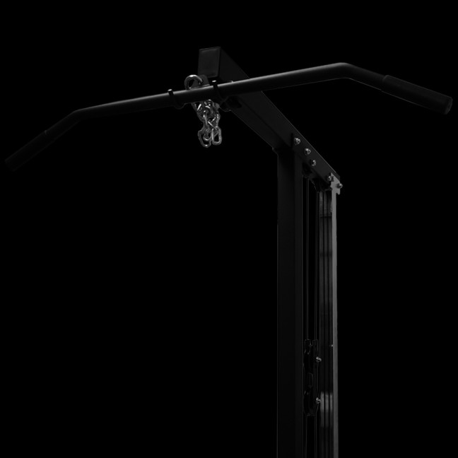 Exercise machine with upper and lower pulley CFA-198