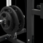 Exercise machine with upper and lower pulley CFA-198