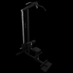 Exercise machine with upper and lower pulley CFA-198
