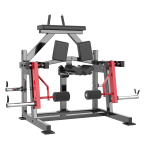 Machine for exercising two-headed legs V02BF