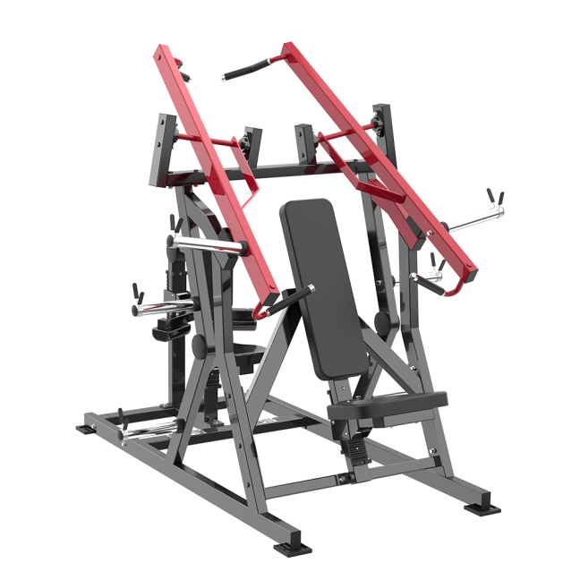 Dual chest and back exercise machine V28