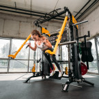 Cyclone X Multifunctional Smith Machine With HMS Equipment