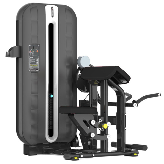 PLM-422 dual-function bicep and tricep machine with stack