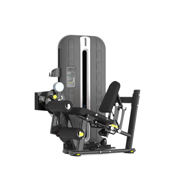 Double stack machine for hamstrings and quadriceps PLM-424