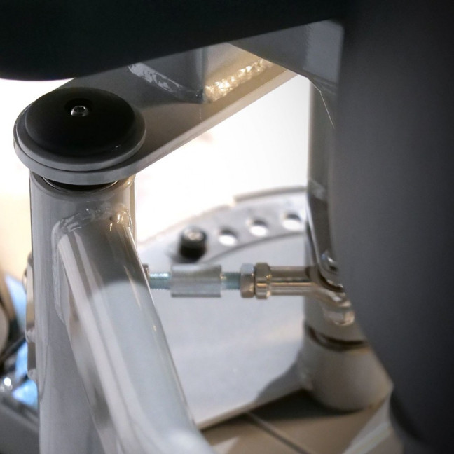 Thigh adductor machine with stack PLM-614