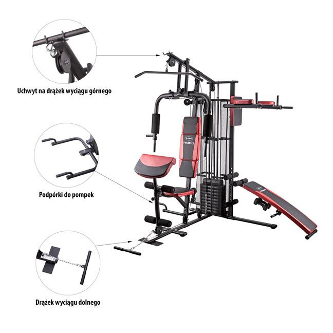 TYTAN 12 HOME GYM HMS