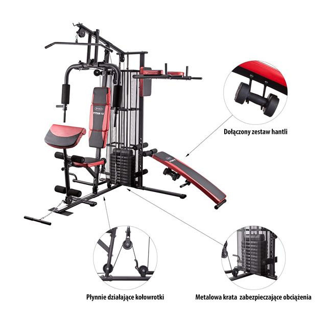 TYTAN 12 HOME GYM HMS