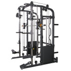 Cyklop 2 + 60KG Olympic Plates (4x5kg, 4x10kg) UWN070 Leg Press with Weight Stack Semi Commercial HMS
