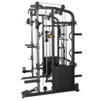 Cyklop 2 + 60KG Olympic Plates (4x5kg, 4x10kg) UWN070 Leg Press with Weight Stack Semi Commercial HMS