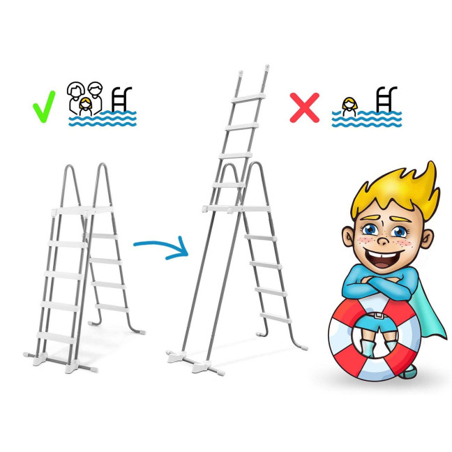 INTEX Greywood Prism Frame 610 × 132 cm pool (21-in-1 set + FREE Soke GO! scooter)