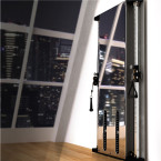 BS302 Double Wall Training Gate with Stack Commercial HMS