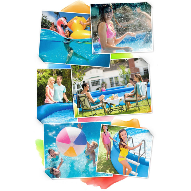 Garden expansion pool 244 x 61 cm 16 in 1