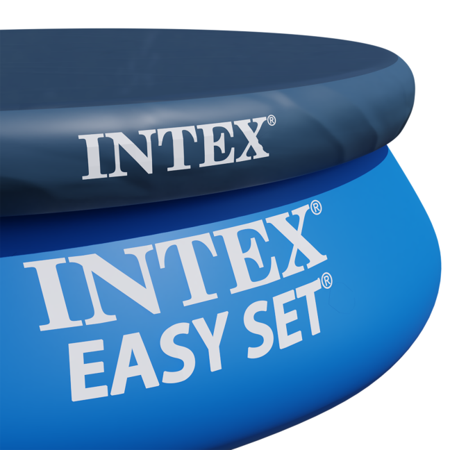 INTEX Easy Set Pool Ø 305 × 76 cm (2-in-1 set) — quick-fit family pool with matching cover