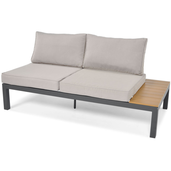 BALI aluminum garden corner sofa | aluminum outdoor furniture, modern design, perfect for terrace and garden