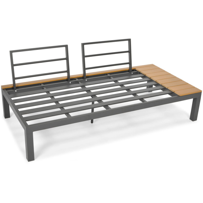 BALI aluminum garden corner sofa | aluminum outdoor furniture, modern design, perfect for terrace and garden