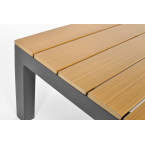 BALI aluminum garden corner sofa | aluminum outdoor furniture, modern design, perfect for terrace and garden