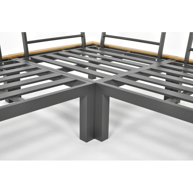 BALI aluminum garden corner sofa | aluminum outdoor furniture, modern design, perfect for terrace and garden