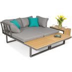 Kameleon Aluminum Garden Corner Sofa | Aluminum garden furniture, modern design, for patio and garden